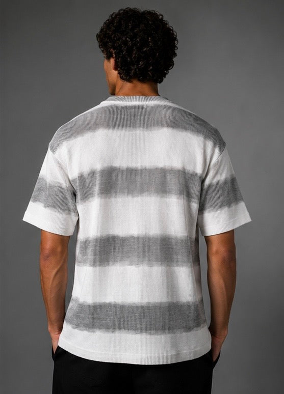 Scar Wave Knit Tee