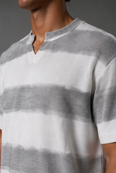 Scar Wave Knit Tee