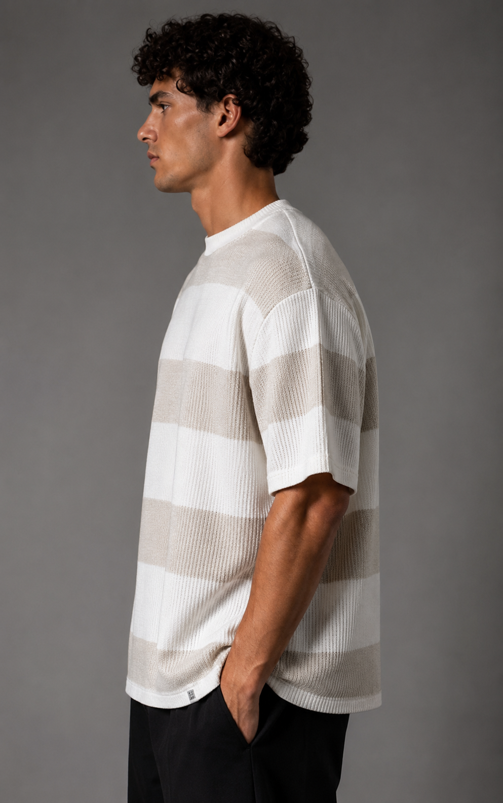 Scar Wave Knit Tee