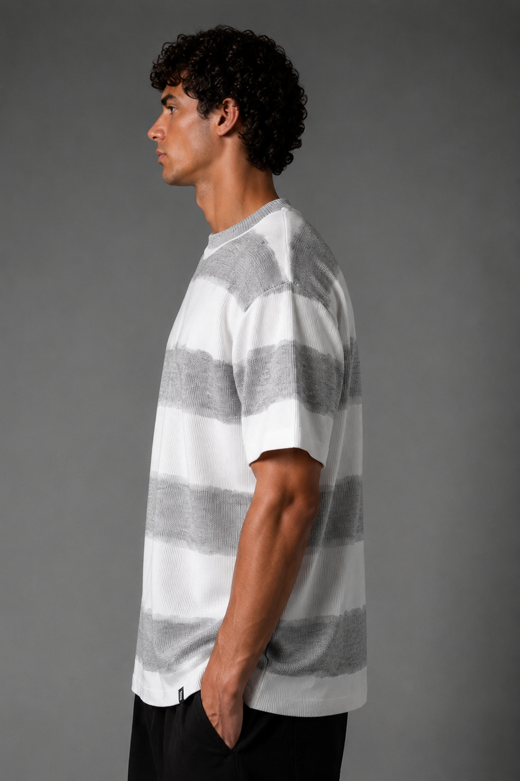 Scar Wave Knit Tee